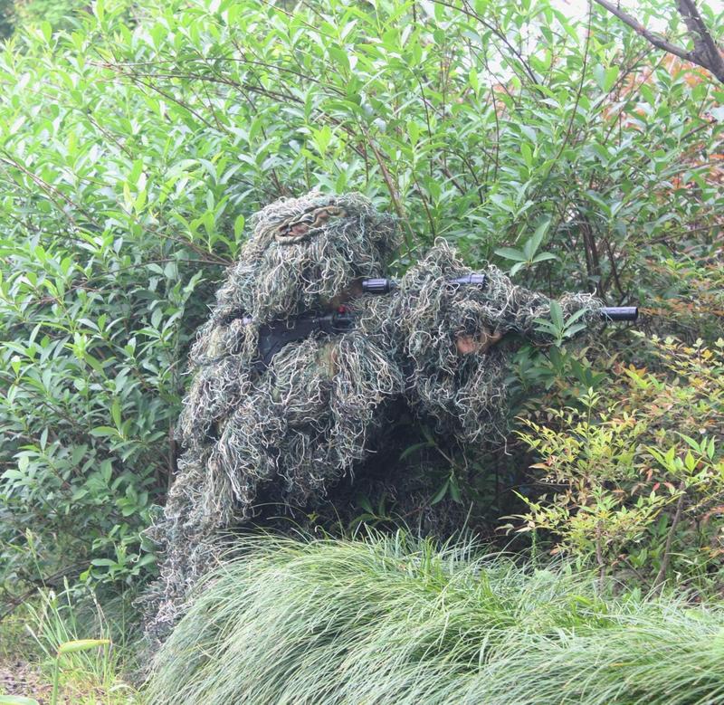 Ghillie Suit for Hunting Camouflage Suit Hunting Gilly - Green