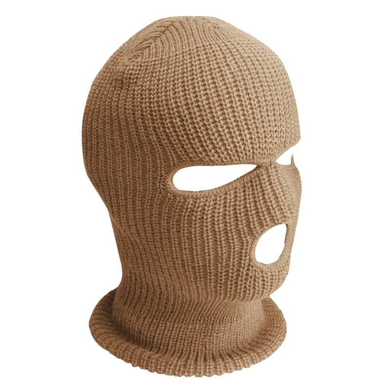 Winter Ski Mask 3 Hole Knitted Skull Balaclava Beanie Hat for Outdoor Sports winter warm face mask