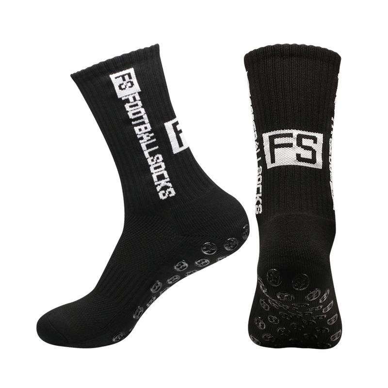 Men's Socks Soccer Anti Slip Athletic for Men Non Skid Football Basketball Socks Unisex Athletic Sports Socks with Grippy Pads for Children, Teenagers