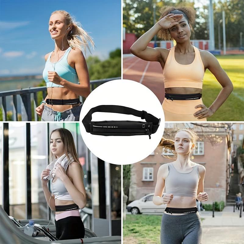 Running Waist Bag, Adjustable Sports Waist Bag, Outdoor Sports Storage Bag for Running Cycling Climbing