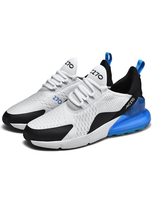 Men's Lace Up Running Shoes, Sporty Breathable Comfortable Running Shoes, Men's All-match Sneakers for Daily Wear