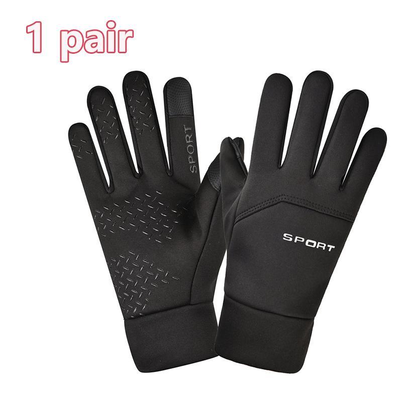 Winter Outdoor Warm Gloves, Windproof Touch Screen Gloves, Comfortable Multi-purpose Sports Gloves for Cycling Skiing, Sports Accessories