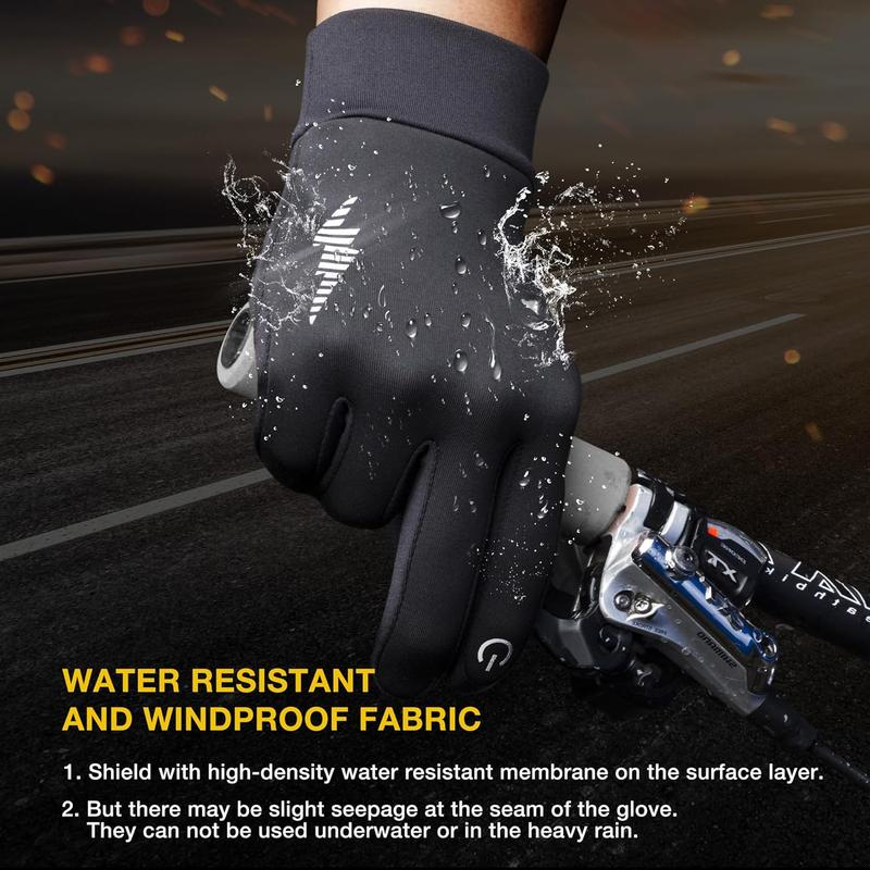 Winter Gloves Women Men Ski Snow Gloves Liner Thermal Warm Touch Screen, Suit for Running, Cycling, Biking, Hiking, Driving, Walking, Typing, Freezer Work, Sports, Soccer, Shooting, Gaming 102