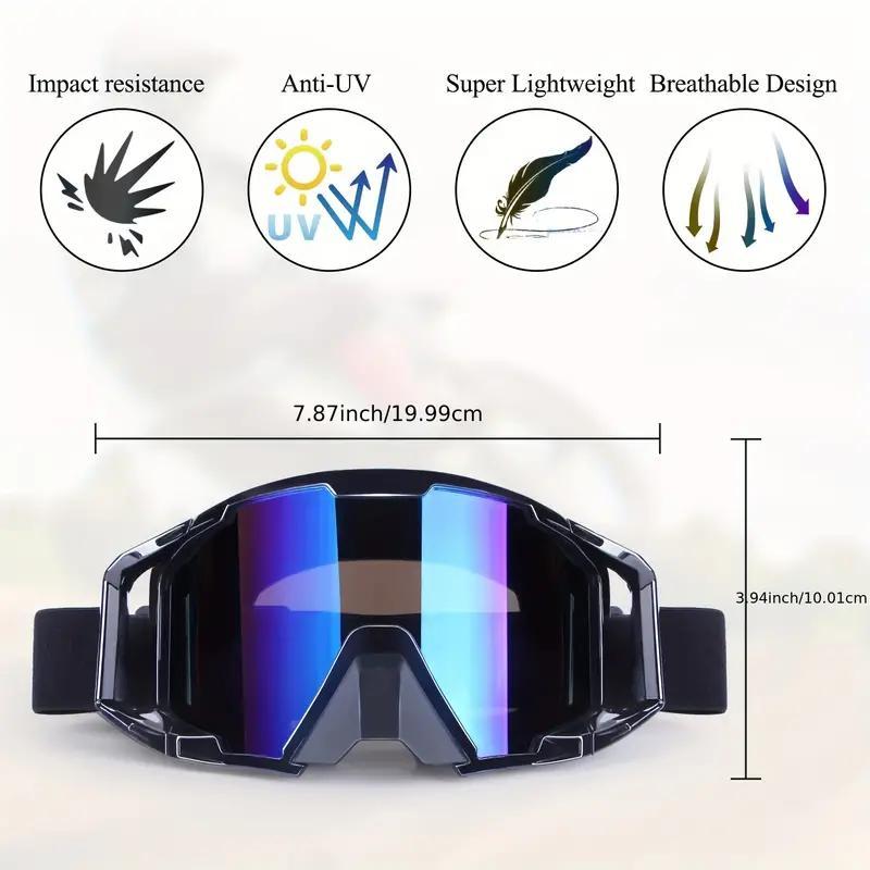 Glasses Man Glasses 2024Motorcycle Goggles Motocross Racing Goggles Glasses Cycling goggles inside helmet