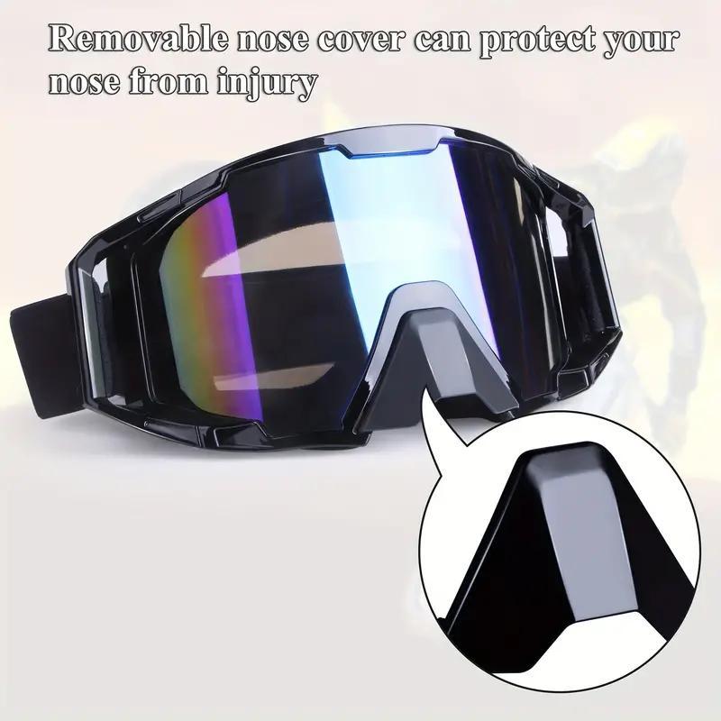 Glasses Man Glasses 2024Motorcycle Goggles Motocross Racing Goggles Glasses Cycling goggles inside helmet