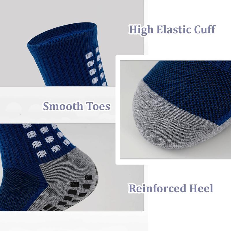 Soccer Socks Athletic Grip Socks for Boys and Girls