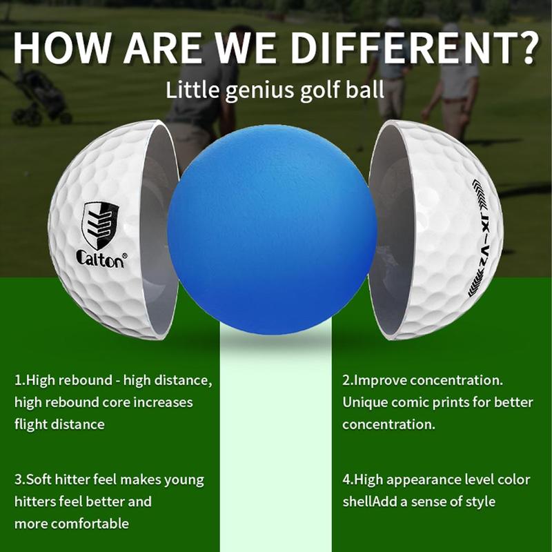 Double Core Golf Ball, Ultra-long Distance Golf Ball, Aerodynamic Design Golf Ball, Golf Training Ball, Golf Accessories