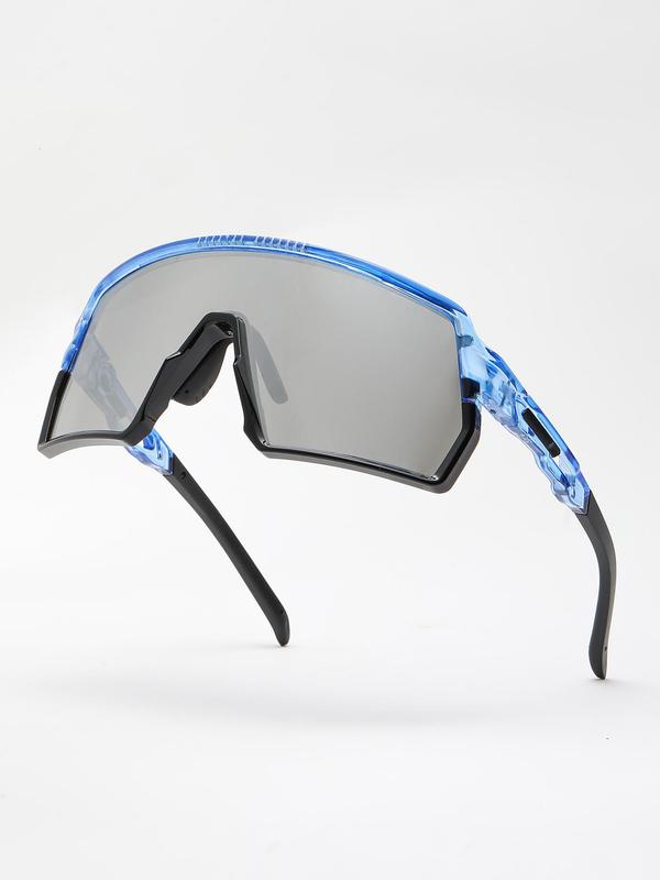 Outdoor Cycling Glasses, Professional Sporty Sunglasses, Windproof & Sandproof Sunglasses, Fashionable Sunglasses for Outdoor Sports Cycling Fishing Climbing