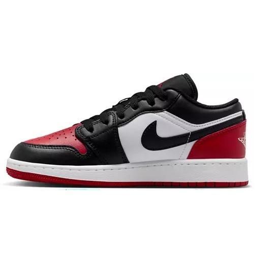 Air Jordan 1 Low White Black-Varsity Red-White (553560 161)