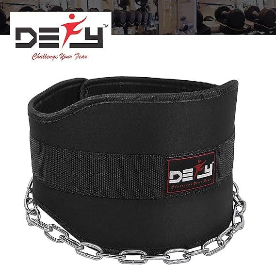 DEFY Dip Belt for Weight Lifting with 36