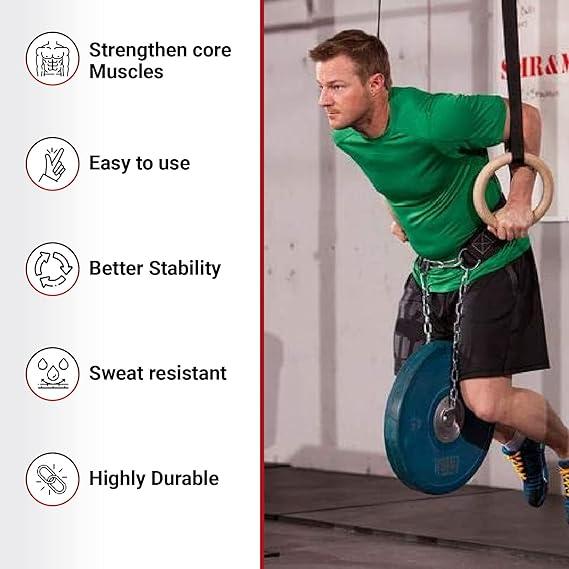 DEFY Dip Belt for Weight Lifting with 36