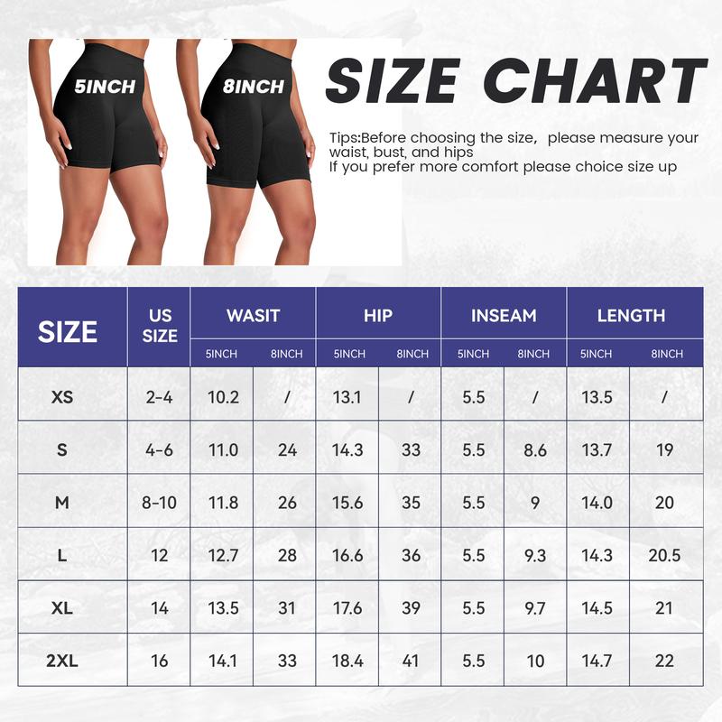 VICONOW 5 8 Inch Yoga Shorts for Women - Bike Shorts for Gym Workout Yoga