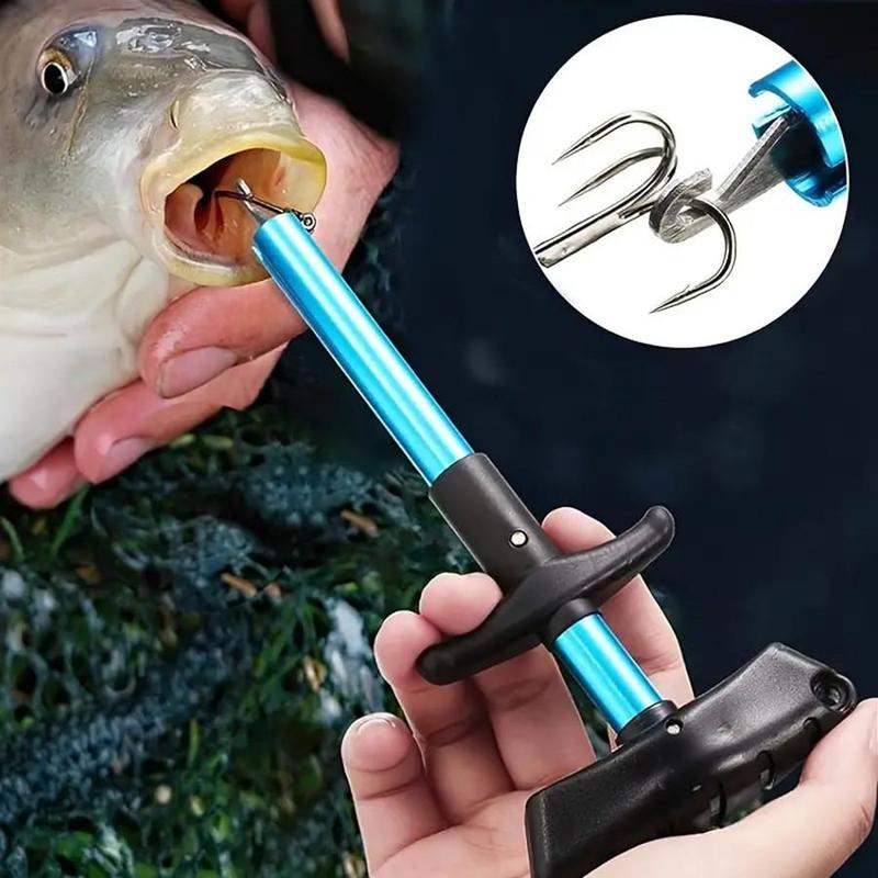 T-shaped Fish Hook Remover, 1 Count Easy Fish Hook Remover, Multifunctional Blind Piercing Sea Fishing Hook Remover, Fishing Accessories