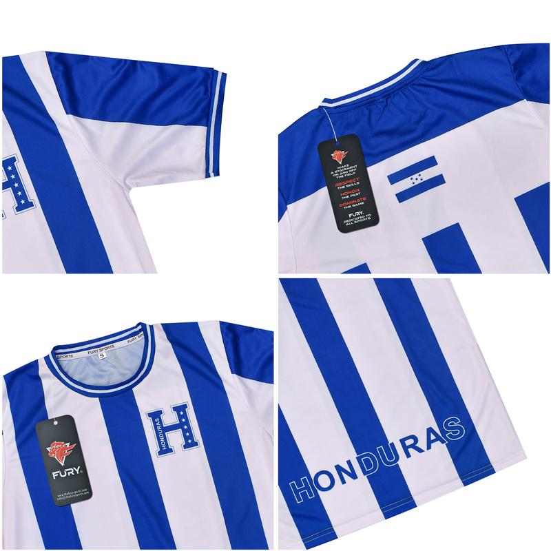 Fury Honduras Soccer Jersey - Honduras Soccer Shirt - Football Honduras Jersey Men Women Unisex shirtslatinas