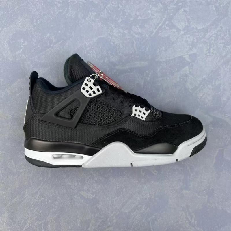 Jordan 4s Athletic Sneakers for Men - Running Footwear - Closed