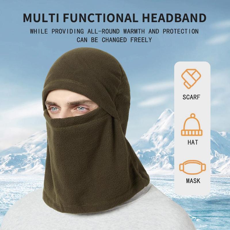 Winter Cycling Face Mask, Windproof Neck Warmer, Multifunctional Sports Face Cover for Skiing, Cycling, Running, Outdoor Activities