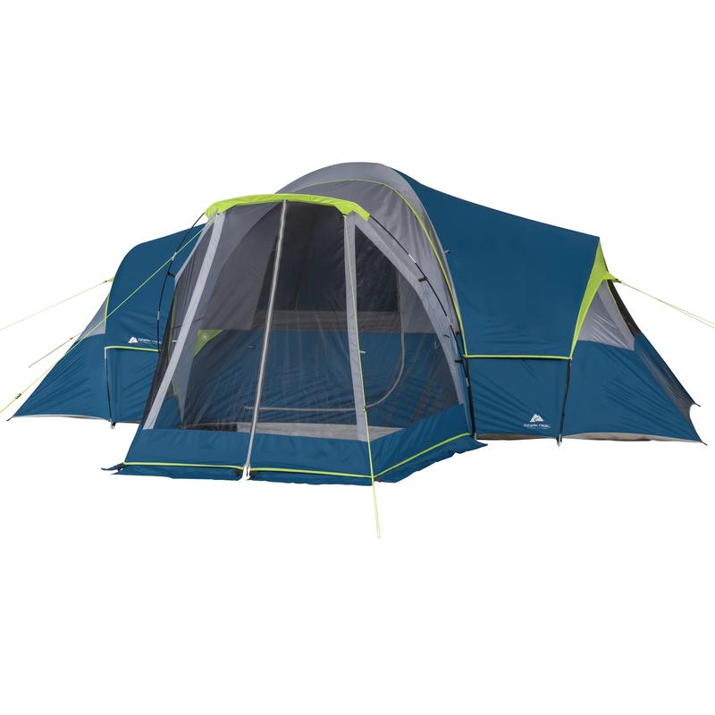 10-Person Modified Dome Tent with Screen Porch