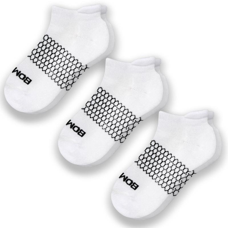 Set of 3 Pairs Bombas Socks | Size S, M, L | Full Color | Ankle - High Knee - Noshow Socks for Unisex | Compression Socks, Running Socks