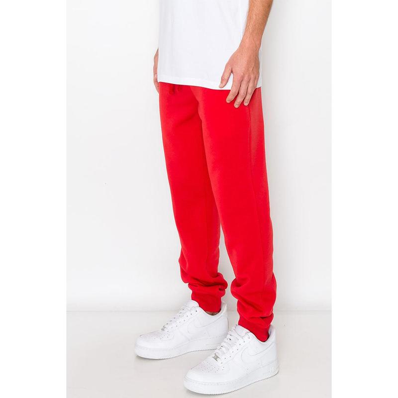 Men's Essential Color Fleece Jogger - Comfort Wear