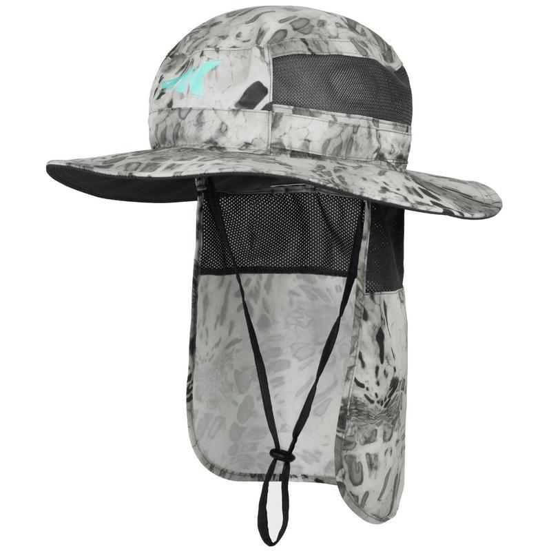 KastKing UPF 50 Boonie Hat Fishing Hat with Removable Neck Shield