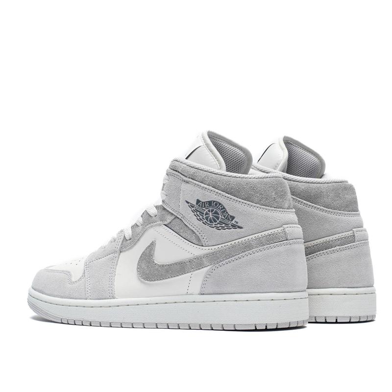 Nike Air Jordan 1 Mid SE Neutral Grey Sail FQ7720-002 Men's Fashion Sneaker New