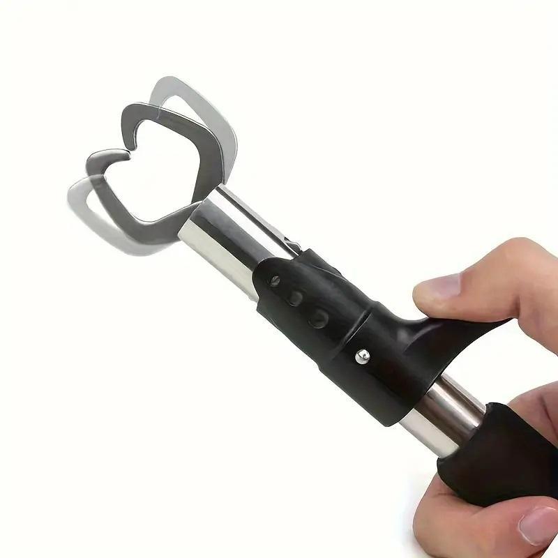 Stainless Steel Fishing Gripper, 1 2pcs Portable Durable Fish Lip Gripper, Control Pliers for Anglers, Fishing Accessories for Fishing Lovers