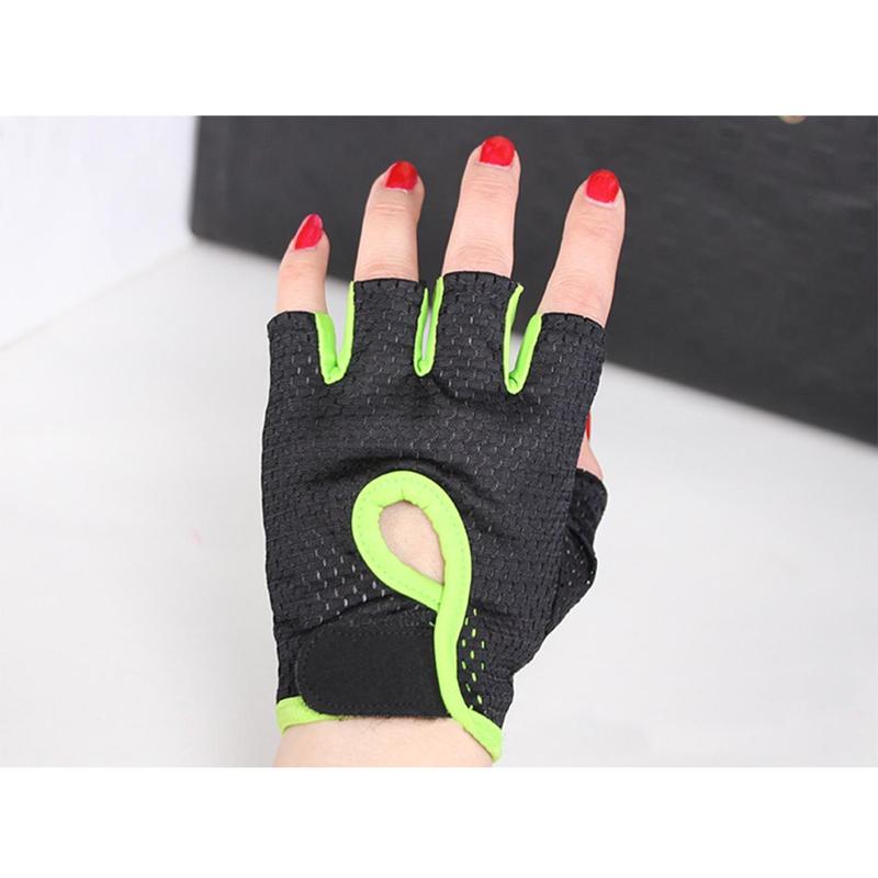 1 Pair Half Finger Sports Gloves, Breathable Comfortable Gloves, Outdoor Sports Gloves for Cycling Running, Gym Accessories