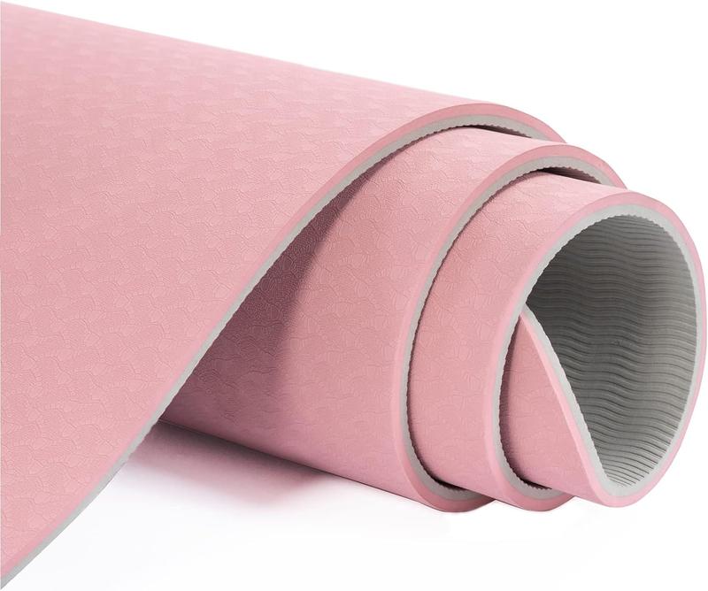 Yoga Mat Non Slip, Pilates Fitness Mats, Anti-Tear 1 4