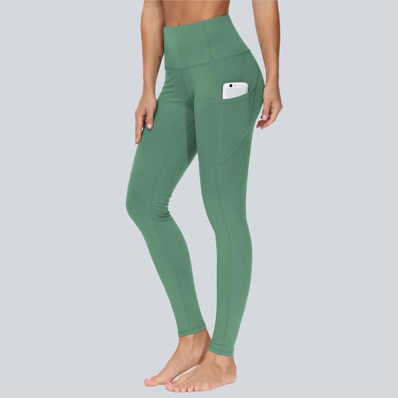 THE GYM PEOPLE High Waist Yoga Pants with Pockets Tummy Control Yoga Leggings for Women