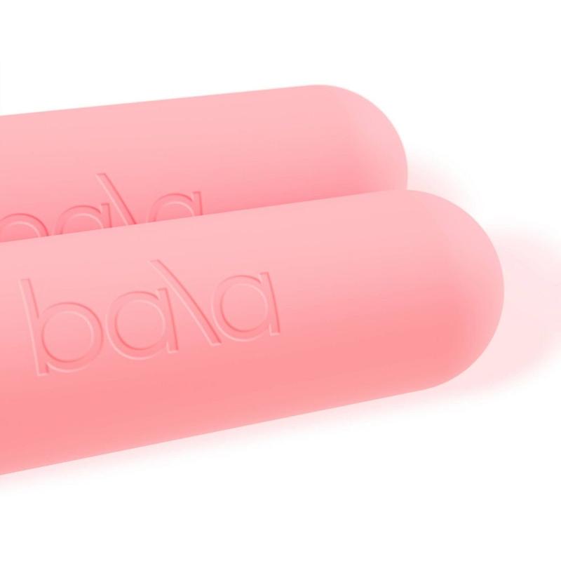 Bala Bars 2pc Fitness Gym Training Hand Weight Set - Blush 3lbs