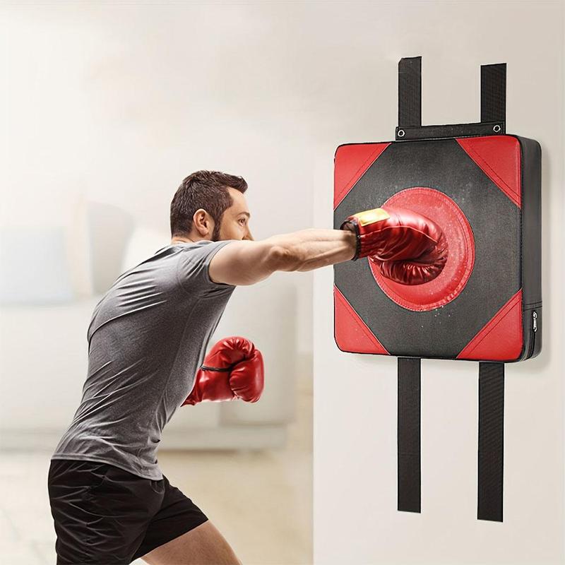 Wall Mounted Boxing Target, Punching Bag with Rope, Boxing Training Equipment for Home Gym