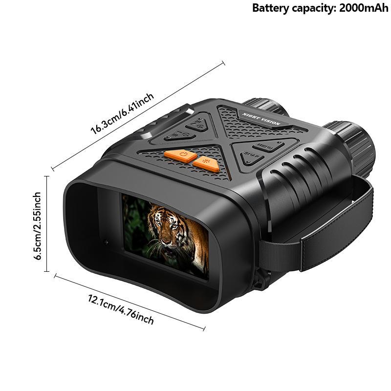 10x Digital Zoom Night Vision Binoculars, Rechargeable HD 1080P Night Vision Outdoor Telescopes, for Hunting, Camping, Travel, without Memory Card, Christmas Gift