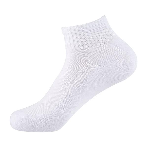 12 Pairs Unisex Cushion Ankle Cotton Blend Socks Low Cut Athletic Sports Workout Running Socks Comfort Cozy Sweat-absorbing Anti-Slip Comfy LOW CUT ANKLE SOCKS Value Pack sports socks