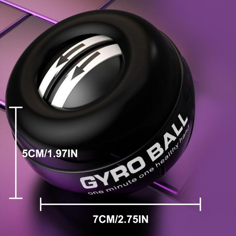 Gyro Ball, Hand Strengthener Ball, Hand Grip Strengthener, Gyro Ball for Home Gym, Fitness Equipment for Men & Women