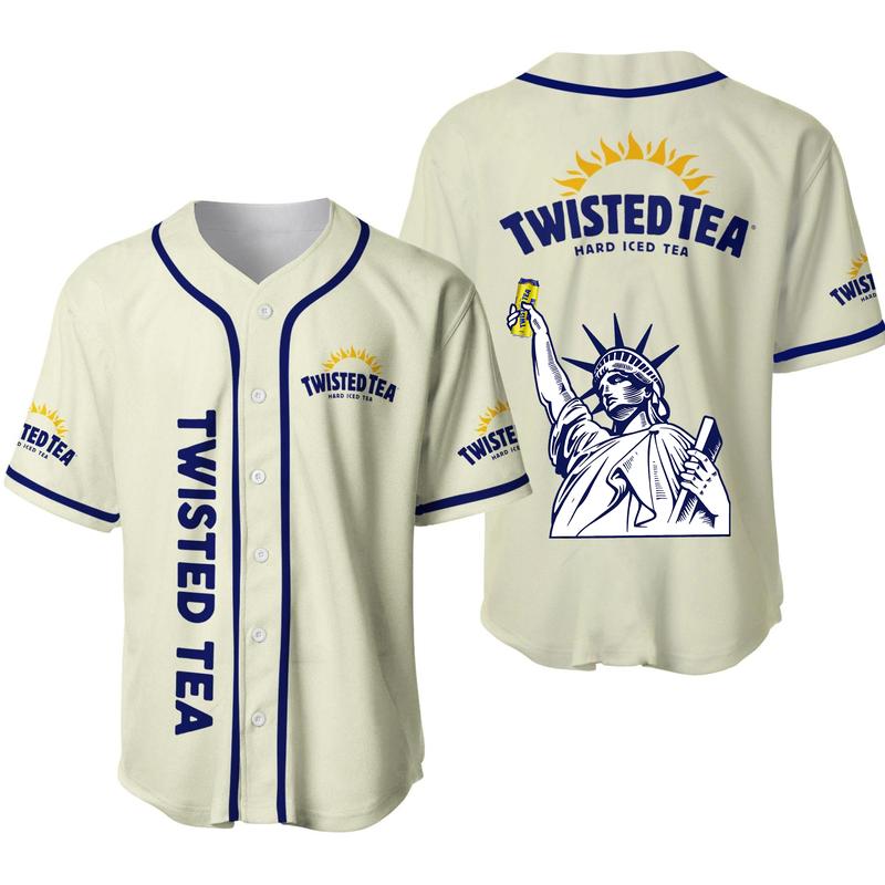 Premium Twisted Tea Baseball Jersey Gift For Sports Fans, Baseball Jersey For Men and Women, Baseball Jersey