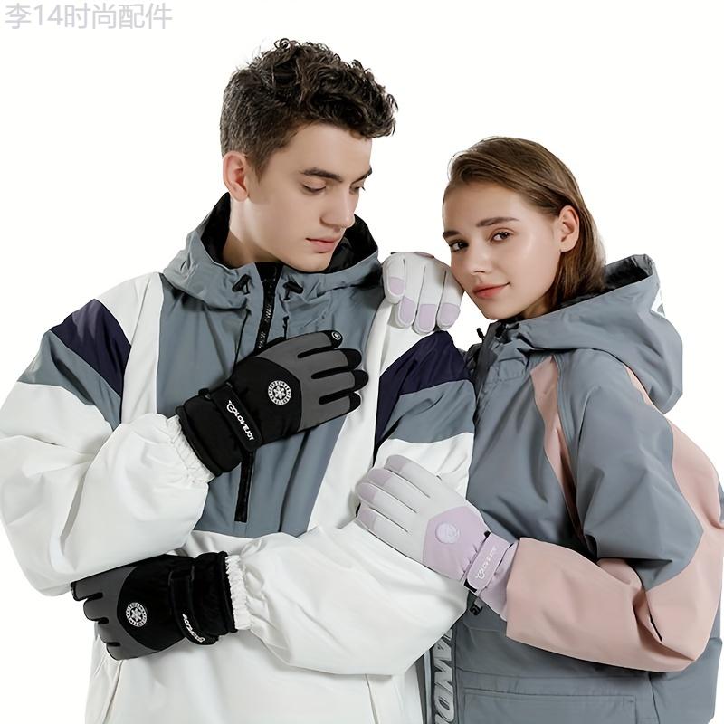 Thermal Winter Ski Gloves - Ultra-Thick Insulation, Adjustable Closure, Non-Slip, Touch Screen, Waterproof, Cold Proof - Perfect for Outdoor Winter Activities, Designed for Cold Winter Days