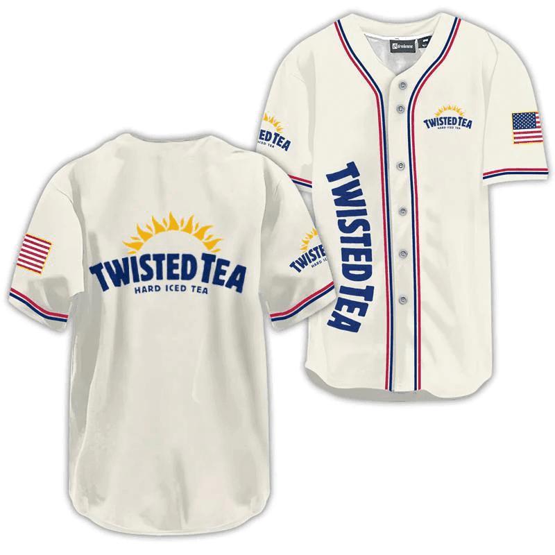 Premium Twisted Tea Baseball Jersey Gift For Sports Fans, Baseball Jersey For Men and Women, Baseball Jersey