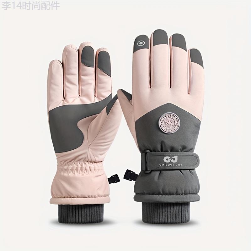 Thermal Winter Ski Gloves - Ultra-Thick Insulation, Adjustable Closure, Non-Slip, Touch Screen, Waterproof, Cold Proof - Perfect for Outdoor Winter Activities, Designed for Cold Winter Days